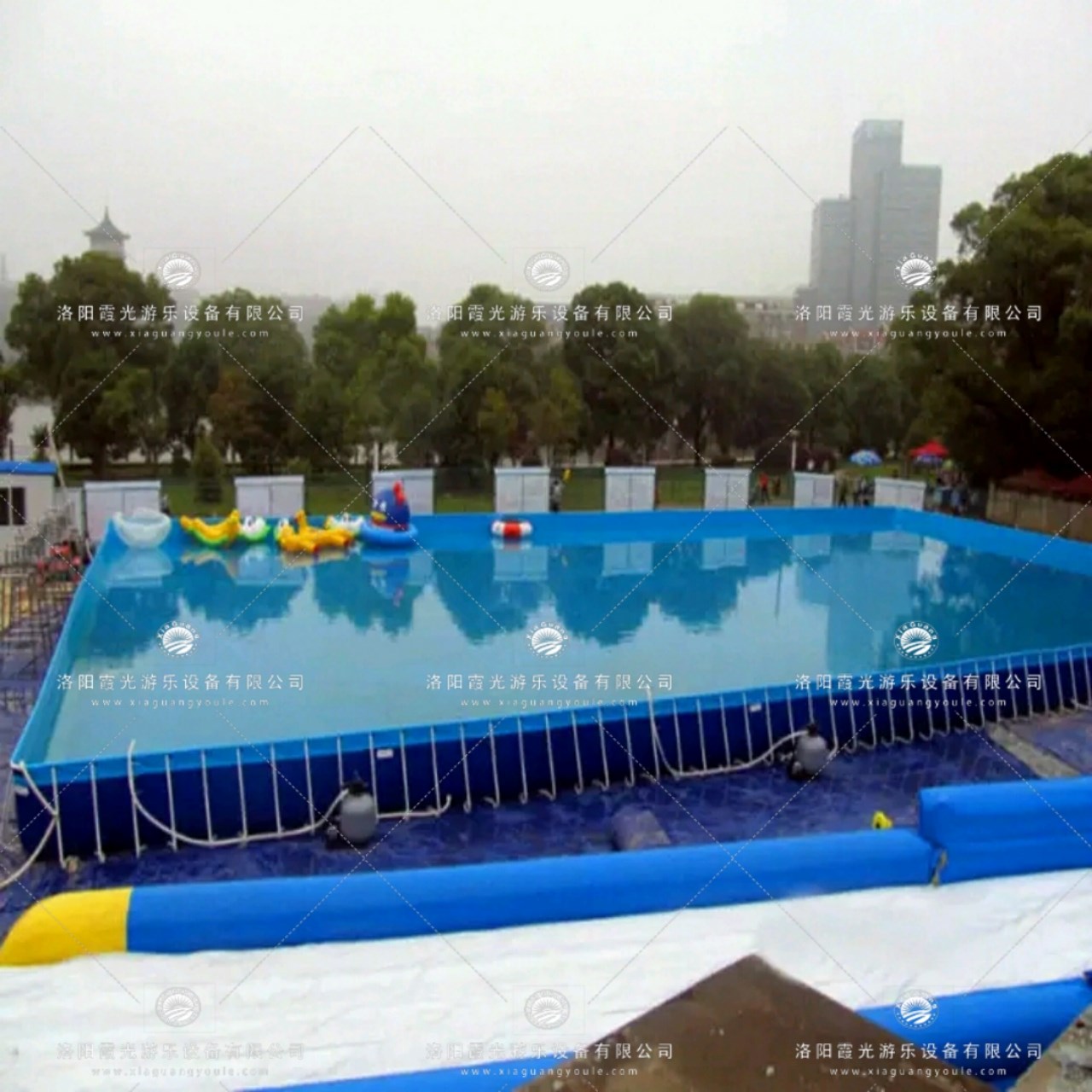 栾城支架游泳池